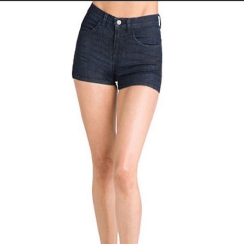 J BRAND Dark Blue Shorts Size 27
